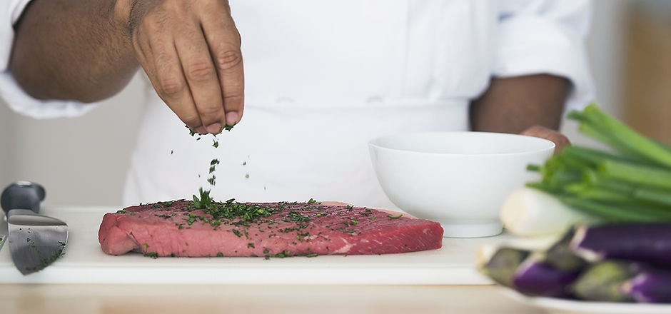Seasoning Steak