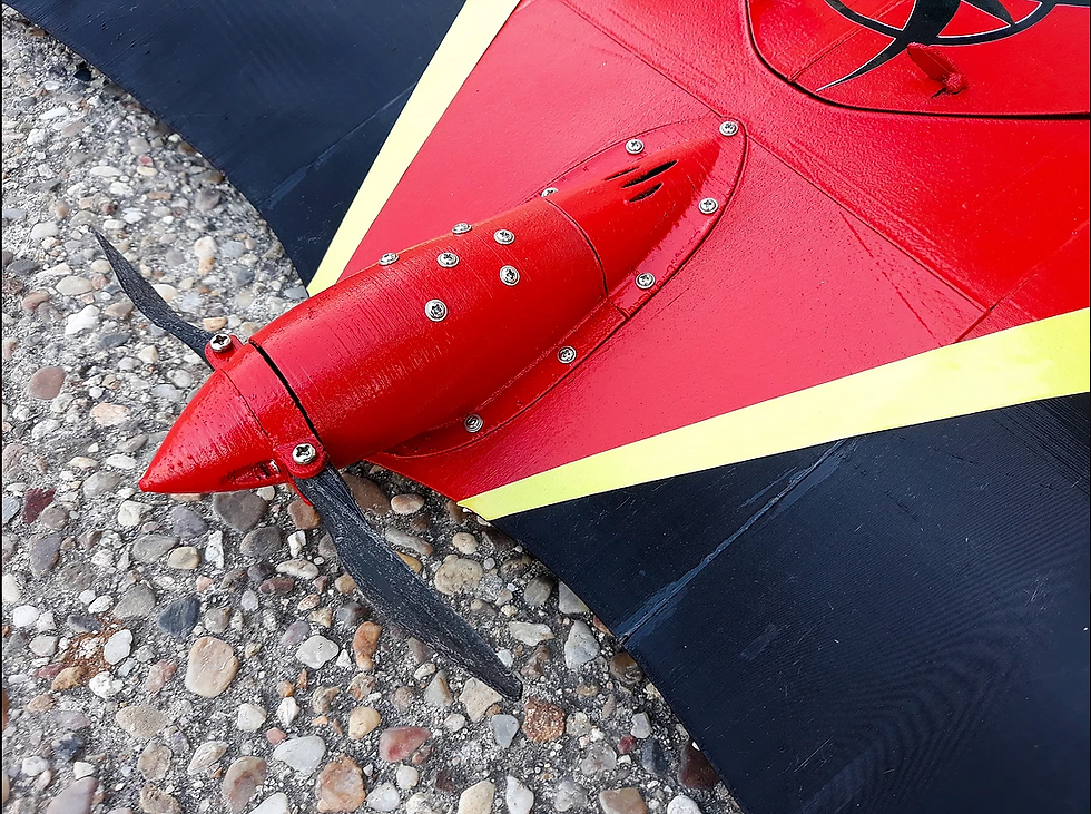 Miniatura: Aeromodelo Eclipson BlackWing