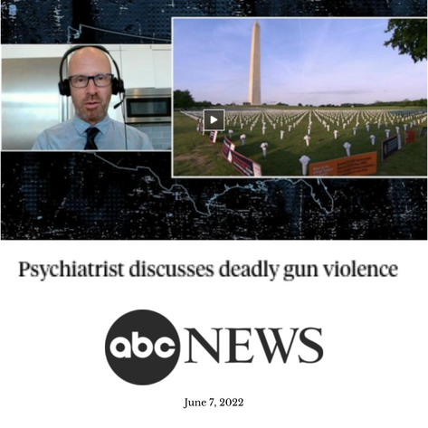 ABC News Live: Psychiatrist discusses deadly gun violence (June 7, 2022)