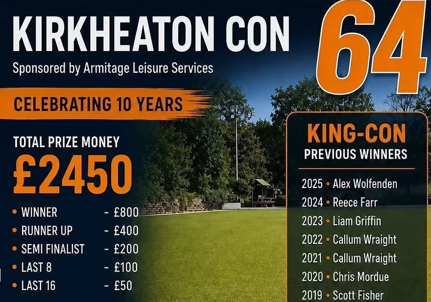 Kirkheaton Con Qualifying Rounds 3&4