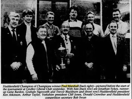 Paul Marshall 1987