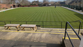 Almondbury Lib green looking good