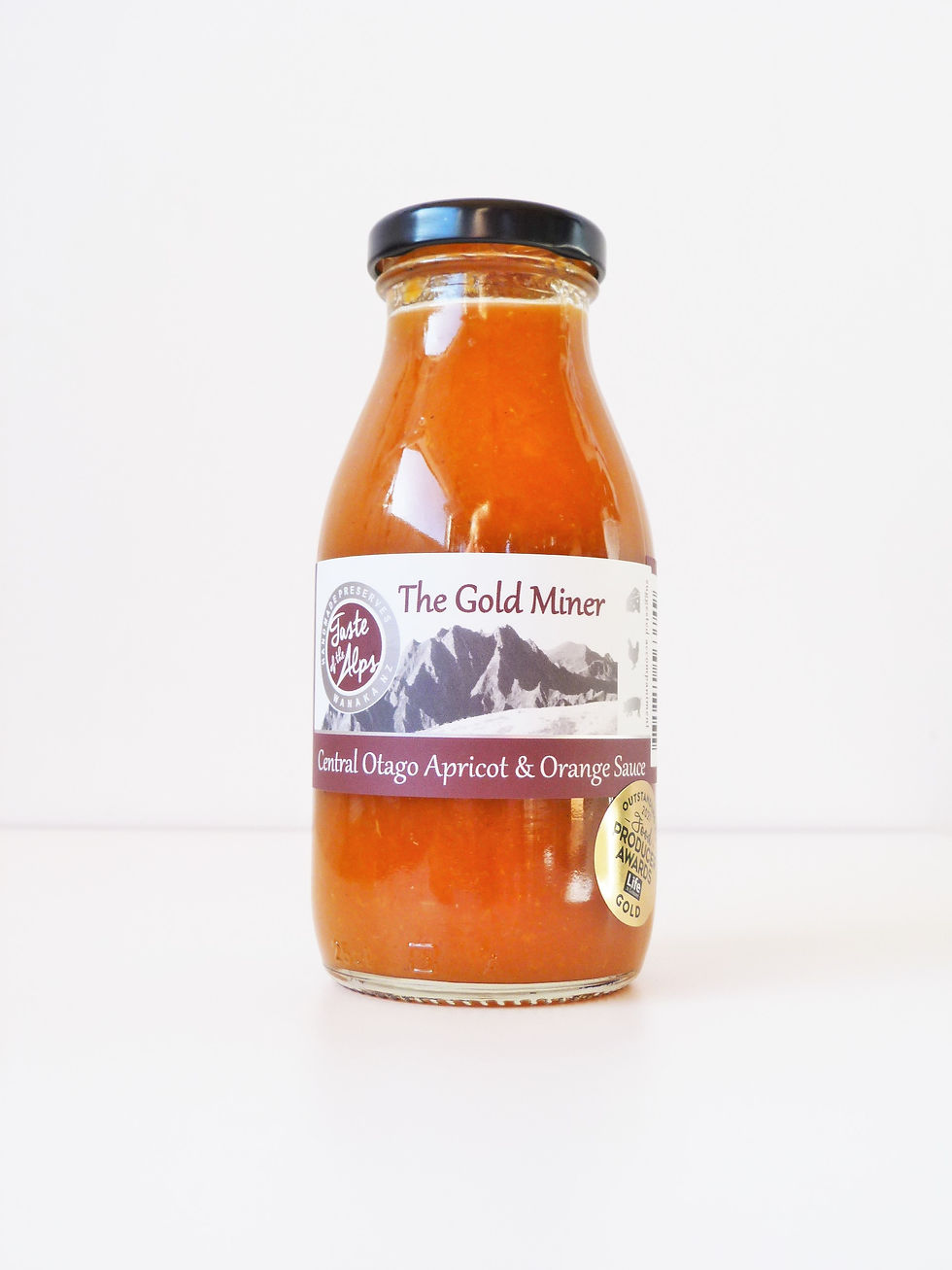 The Gold Miner, Central Otago Apricot & Orange sauce Taste of The Alps