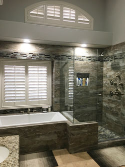 Shower Black Grey I