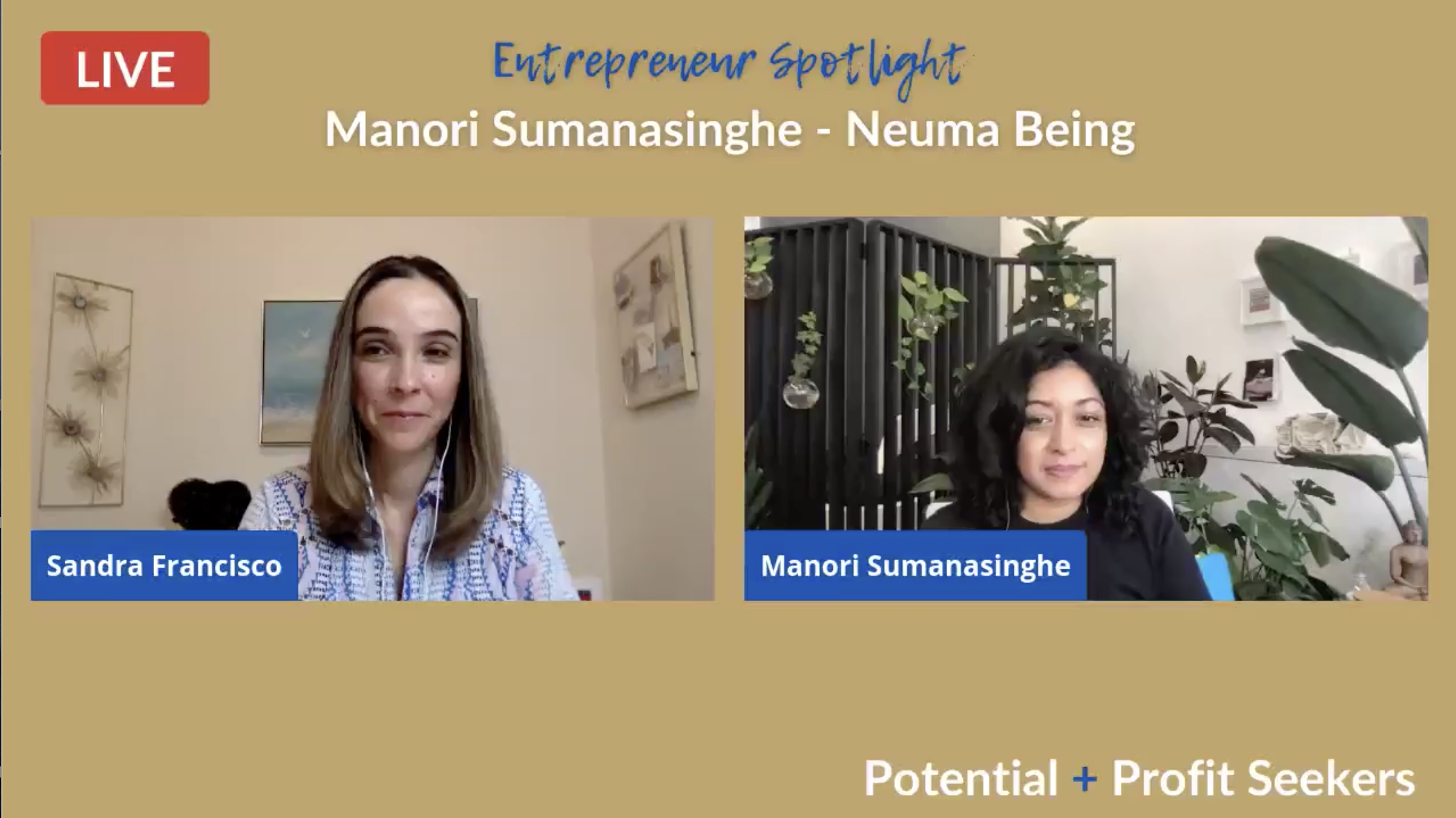 Entrepreneur Spotlight with Sandra Francisco