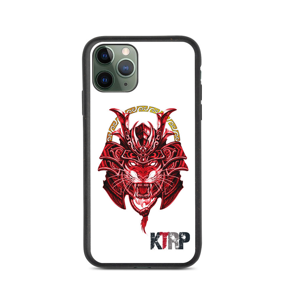 Thumbnail: The RedPanther white BG Biodegradable Iphone case