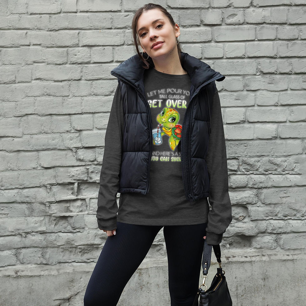 Thumbnail: Get Over It Unisex Long Sleeve Tee