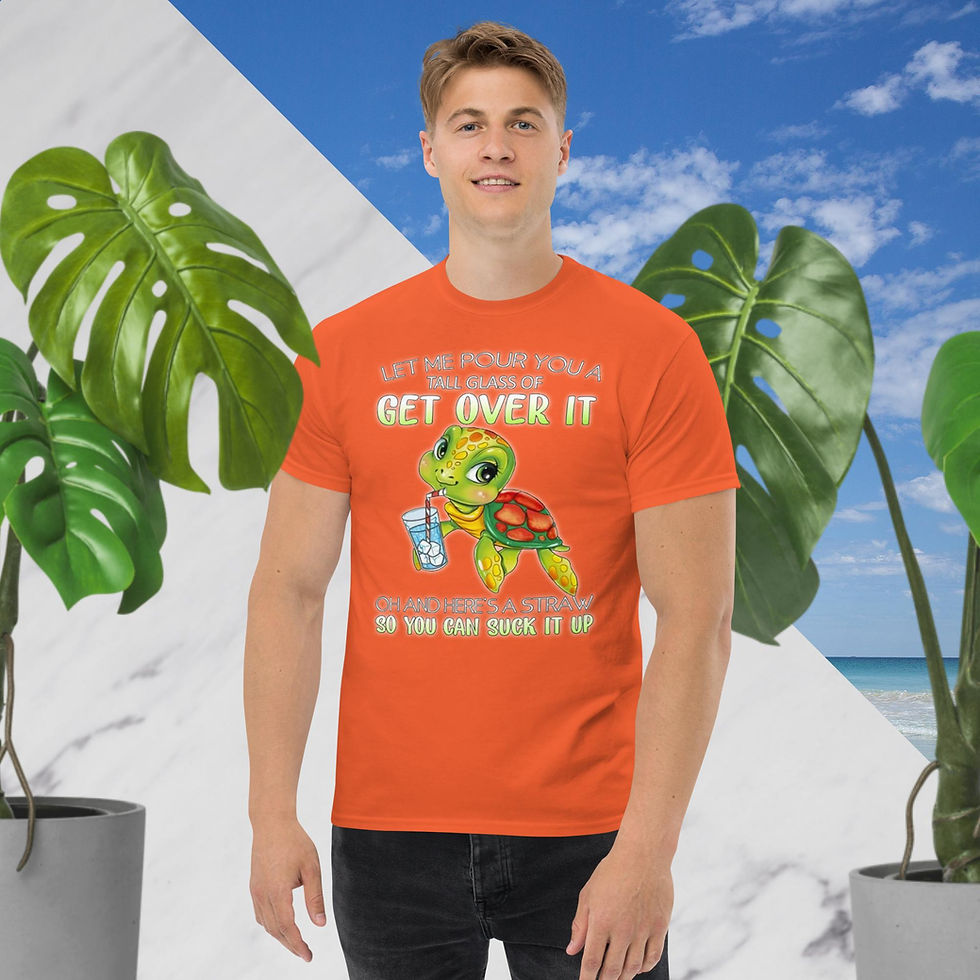 Thumbnail: Get Over It Men's classic tee / T-shirt classique pour homme Get Over It