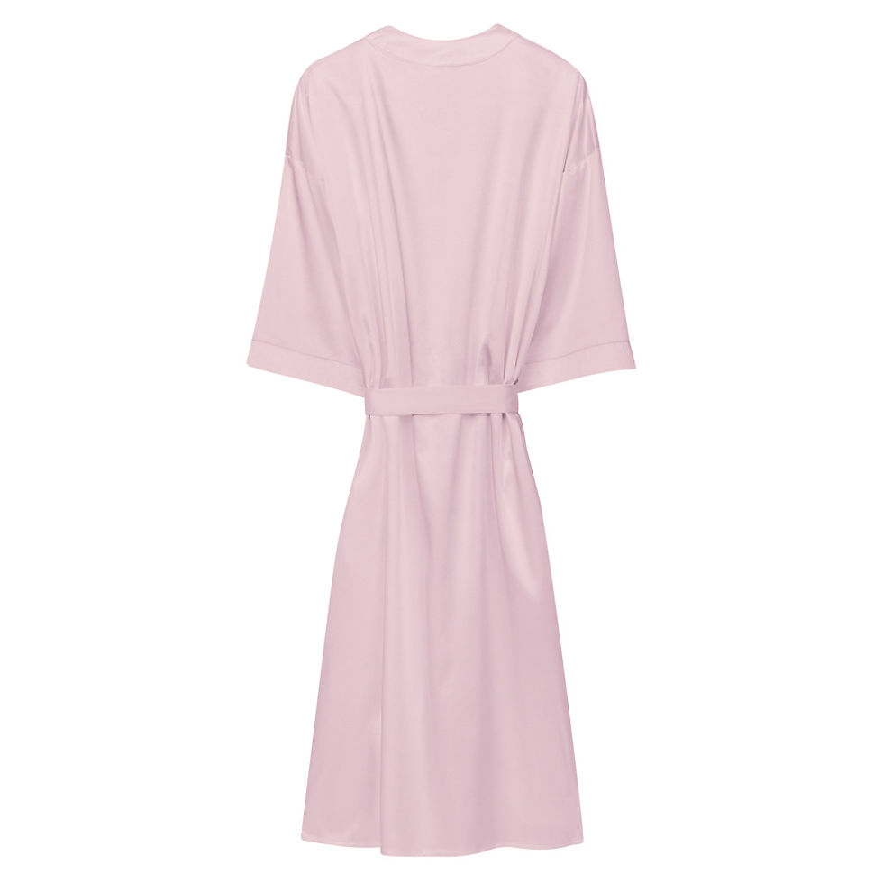 Thumbnail: Mr.REDPANTHER logo Satin robe / Robe en satin avec logo Mr.REDPANTHER