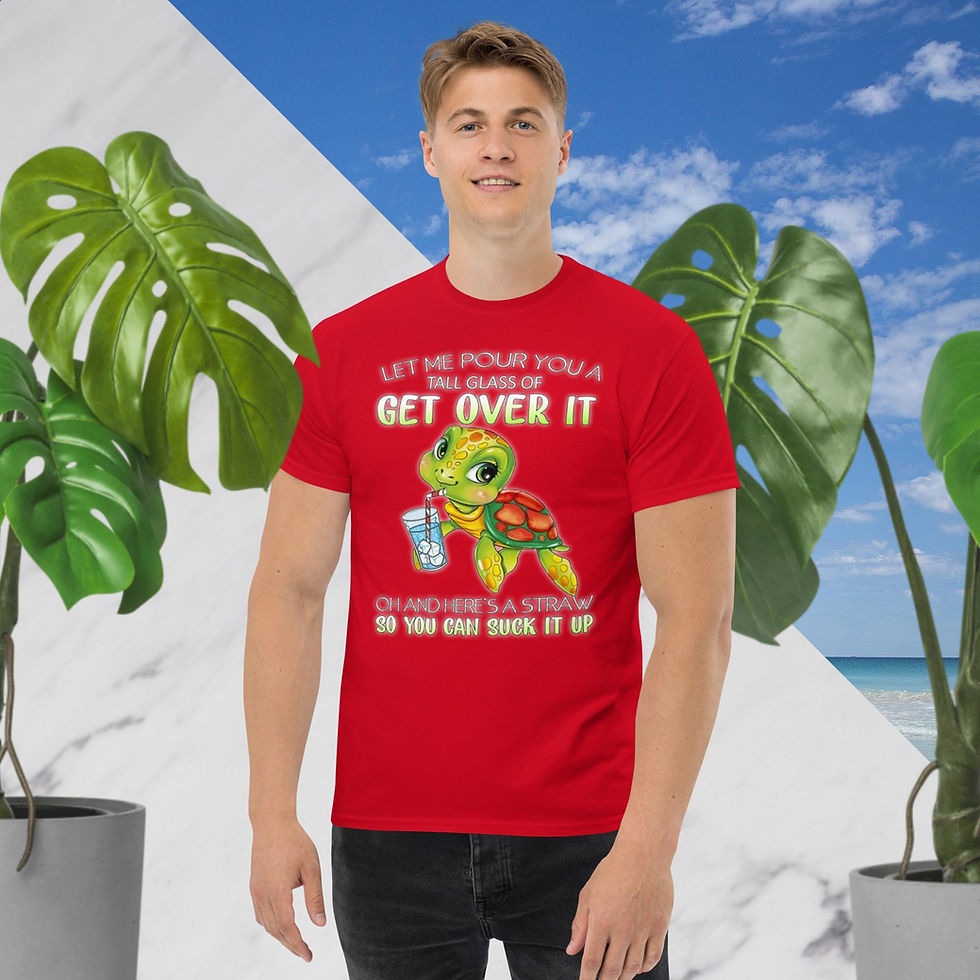 Thumbnail: Get Over It Men's classic tee / T-shirt classique pour homme Get Over It