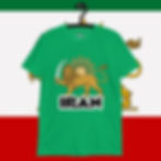 Thumbnail: IRAN LION SWORD Short-Sleeve Unisex T-Shirt / T-shirt unisexe à manches courtes
