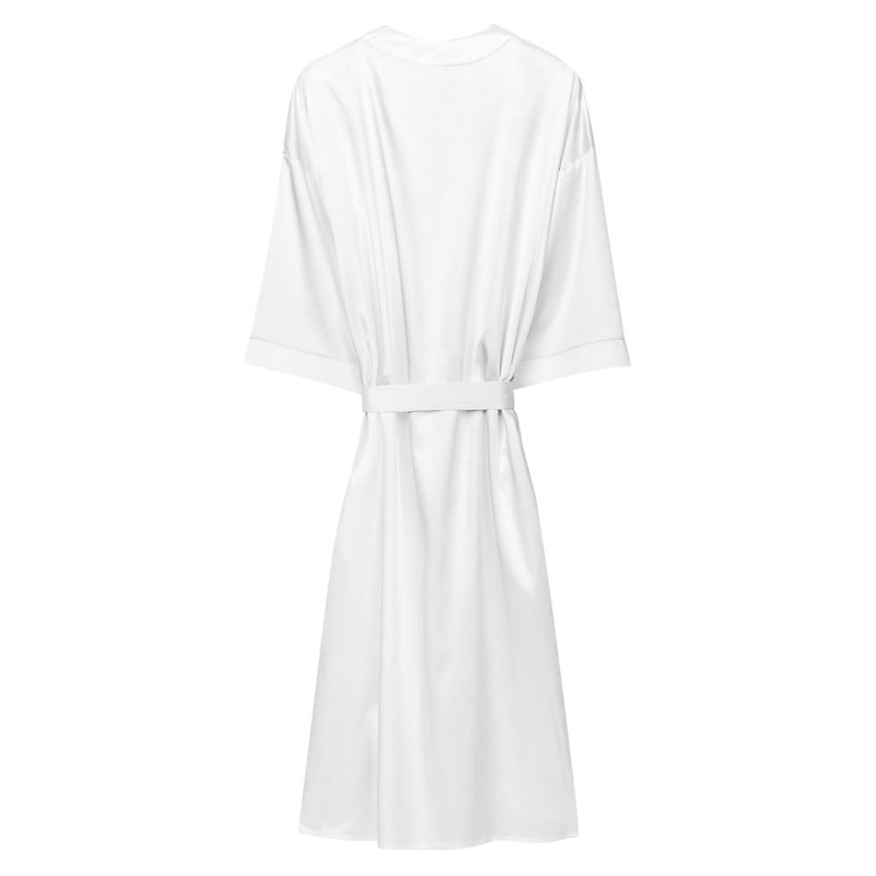 Thumbnail: Mr.REDPANTHER logo Satin robe / Robe en satin avec logo Mr.REDPANTHER