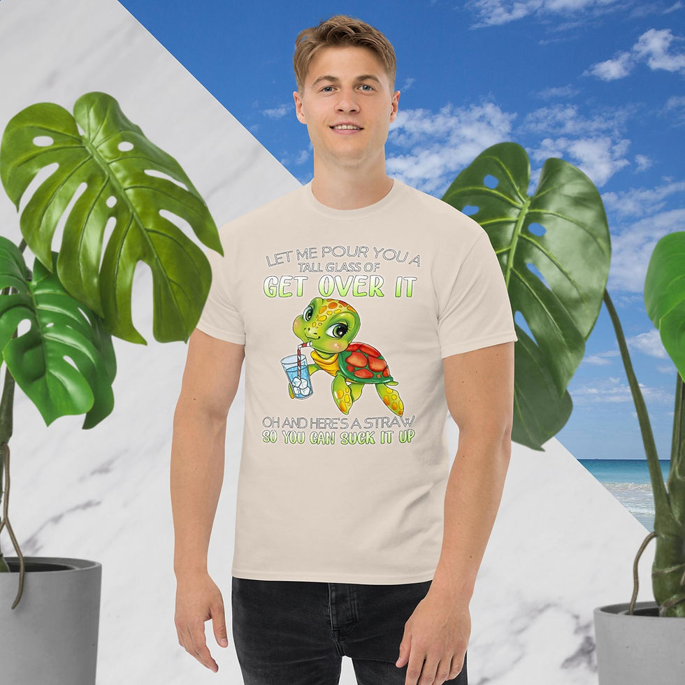 Thumbnail: Get Over It Men's classic tee / T-shirt classique pour homme Get Over It