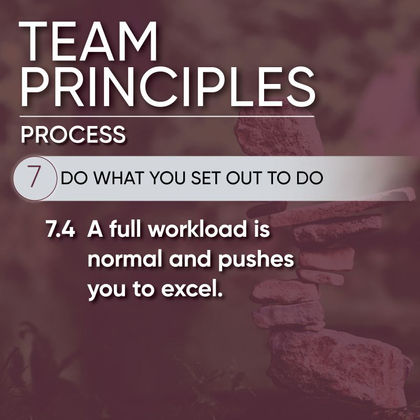 Team Principle 7.4