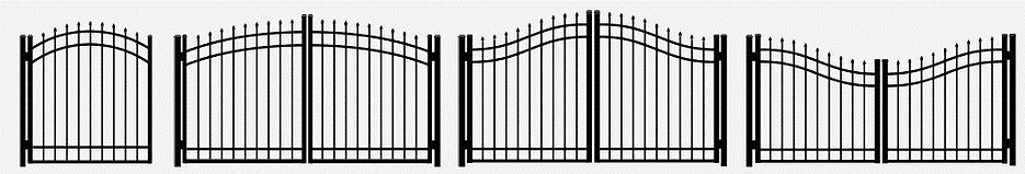 Brock fence Gate Options