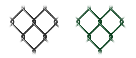 Brock Fence chain link fence colors