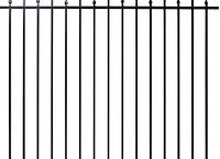Brock fence aluminum fencing