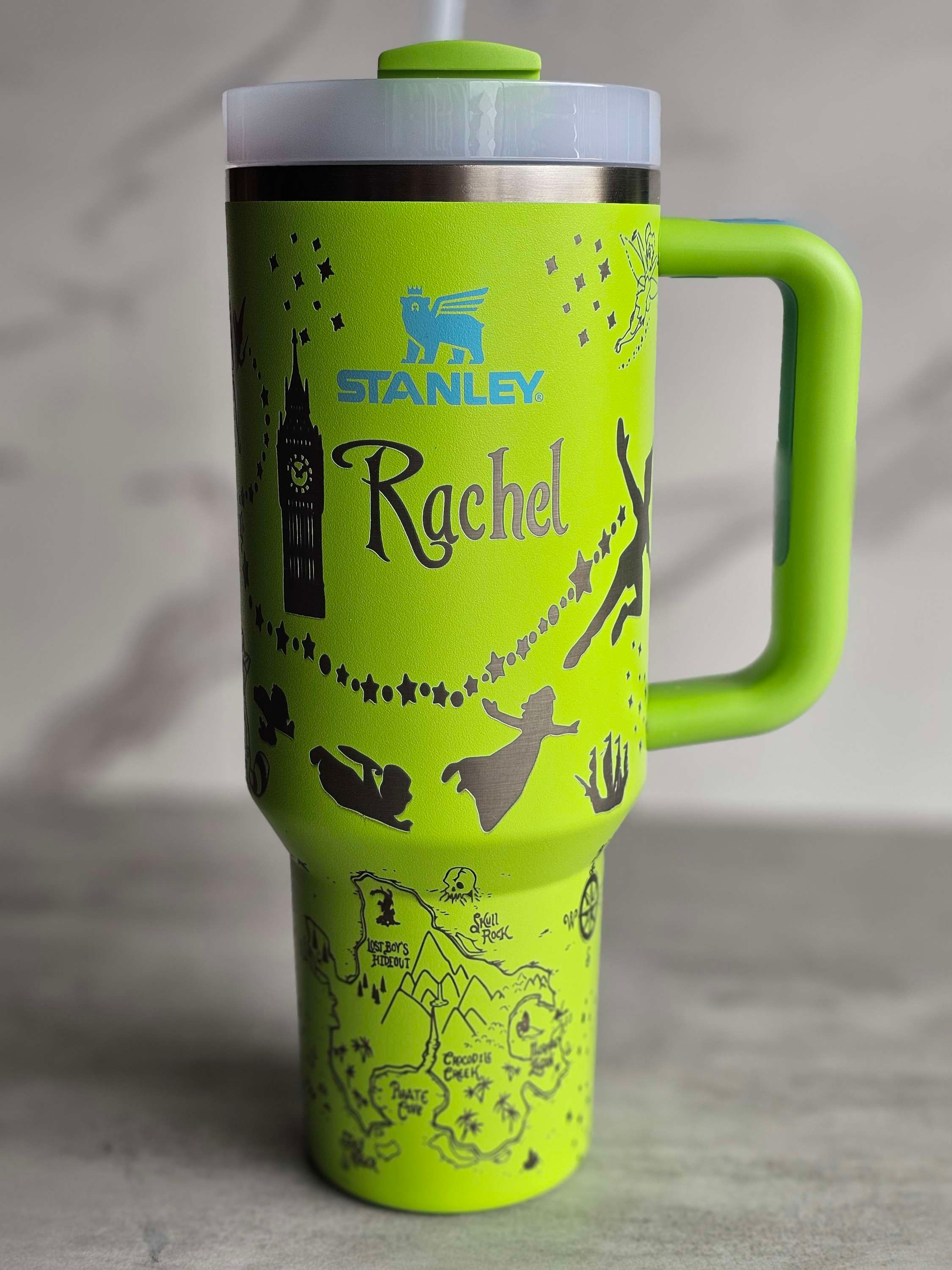 Peter Pan Laser Engraved Tumbler