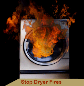 Prevent Dryer Fires - Have Your Vented Cleaned and Monitored with LintAlert