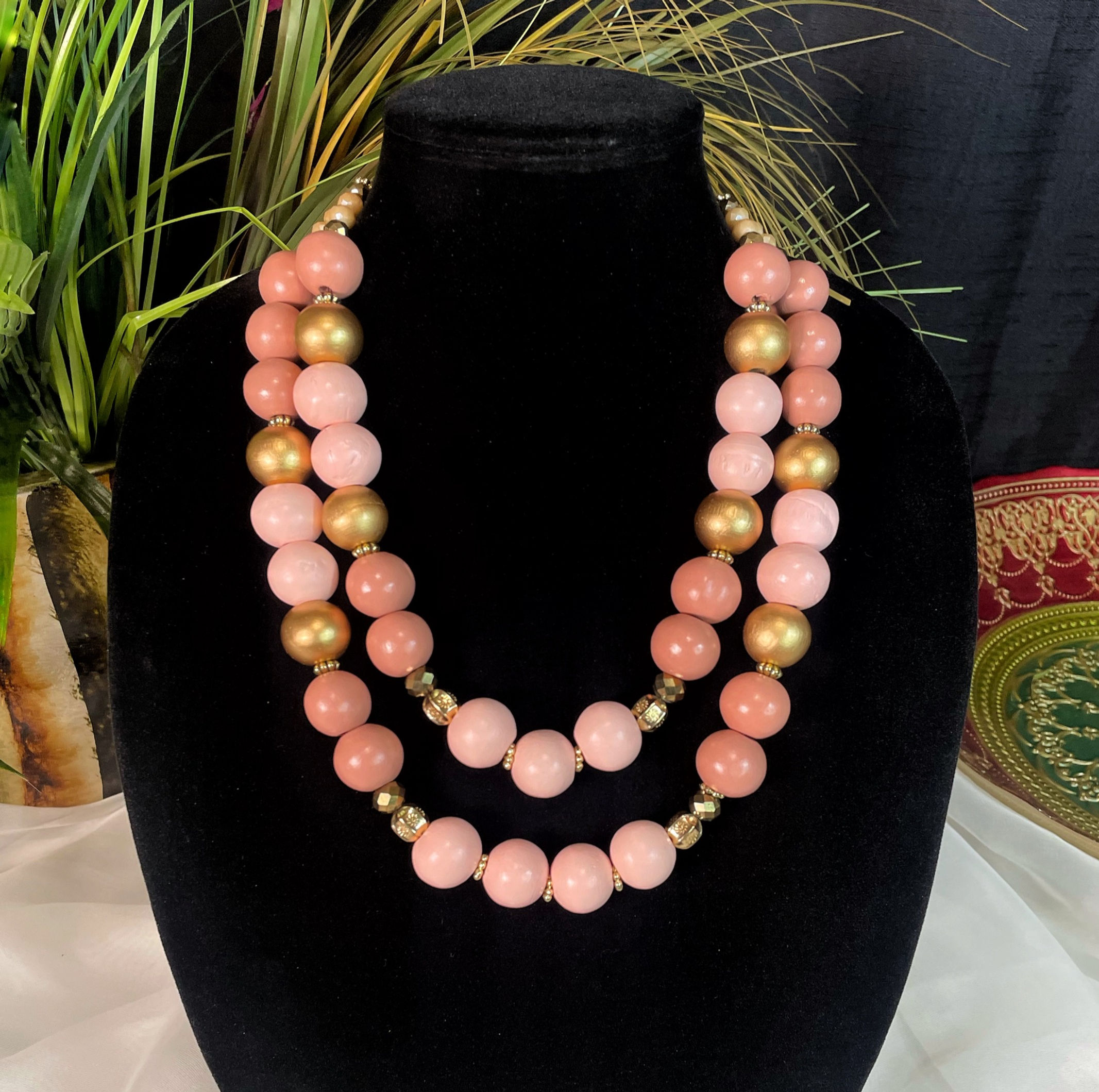 Paisley Pink Necklace