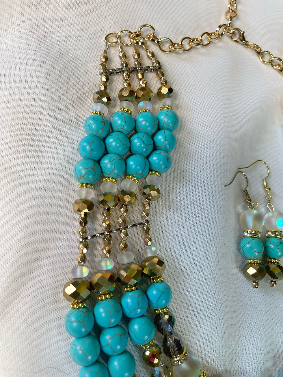 Thumbnail: Tara Turquoise Necklace