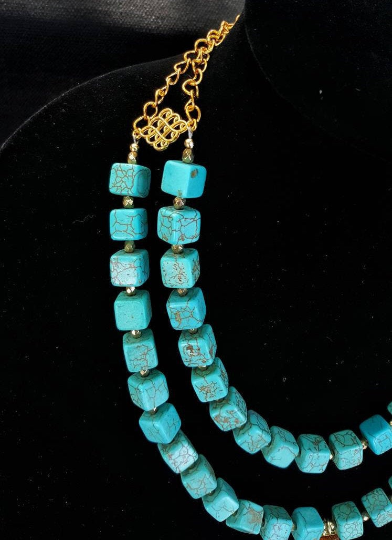 Thumbnail: Eliza Turquoise Necklace