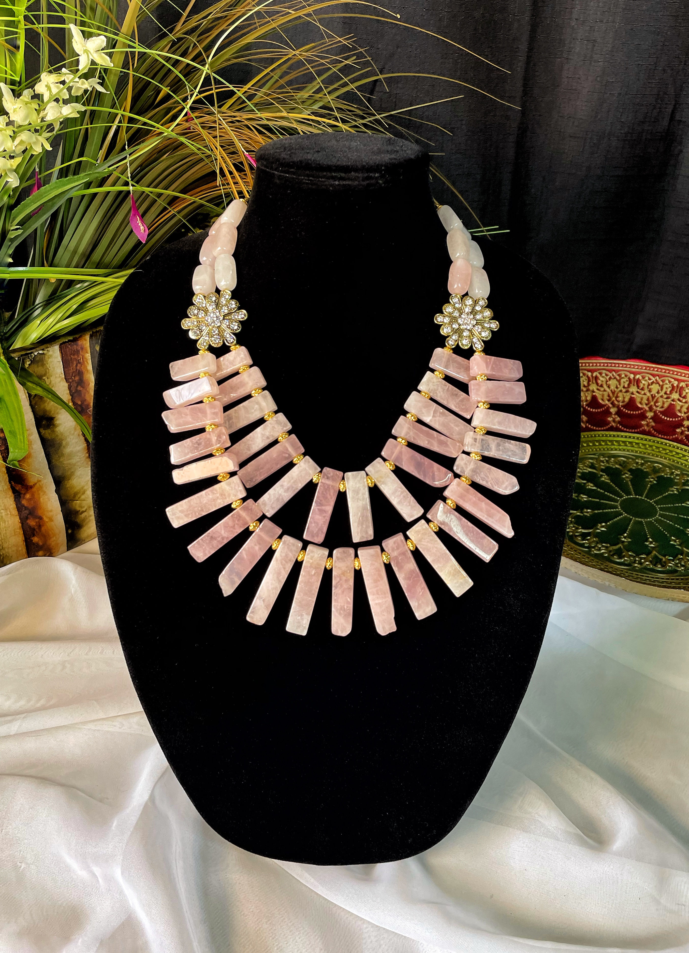 Paisley Pink Necklace