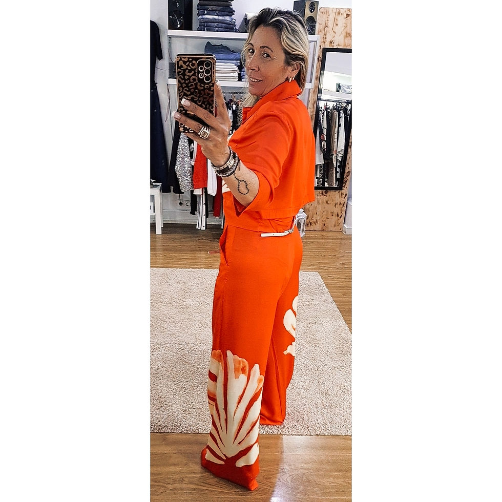 Miniatura: Calça laranja