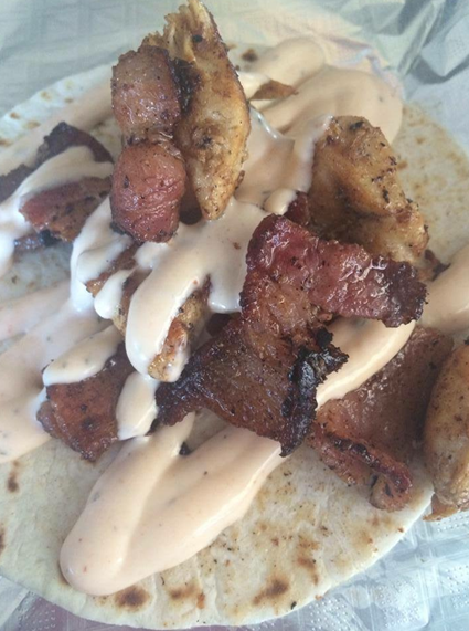 White Trash Taco!