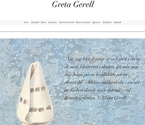 Greta Gerell website