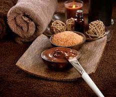 Čokoládový detoxikační zábal - záda