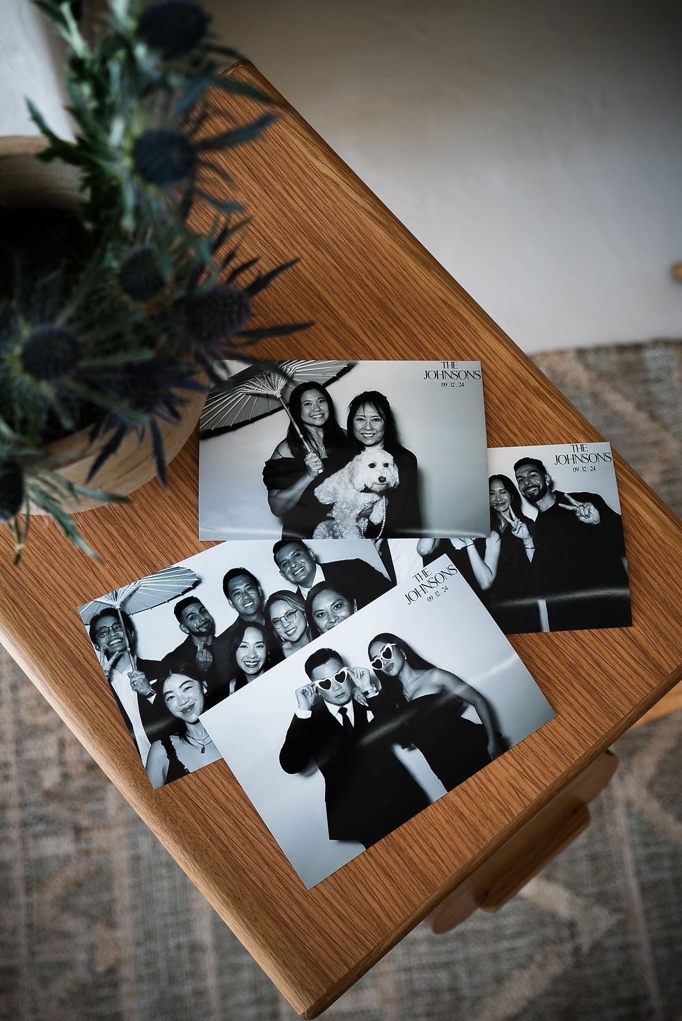 BW Guest photos on printer