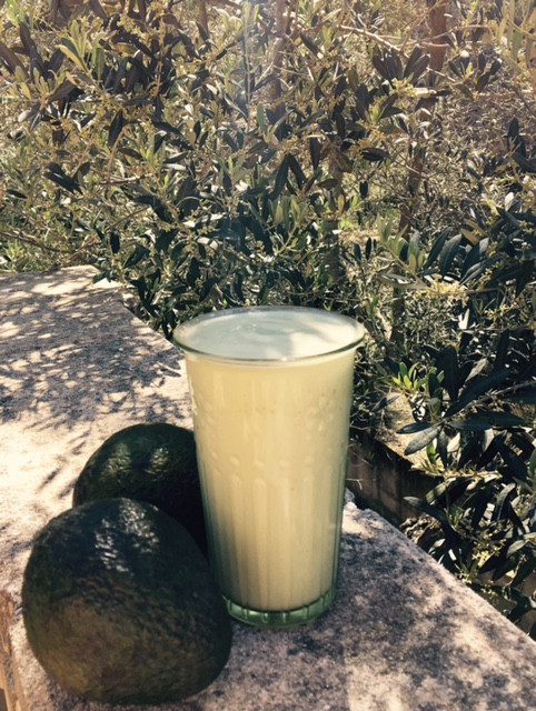 Avocado juice in Mallorca