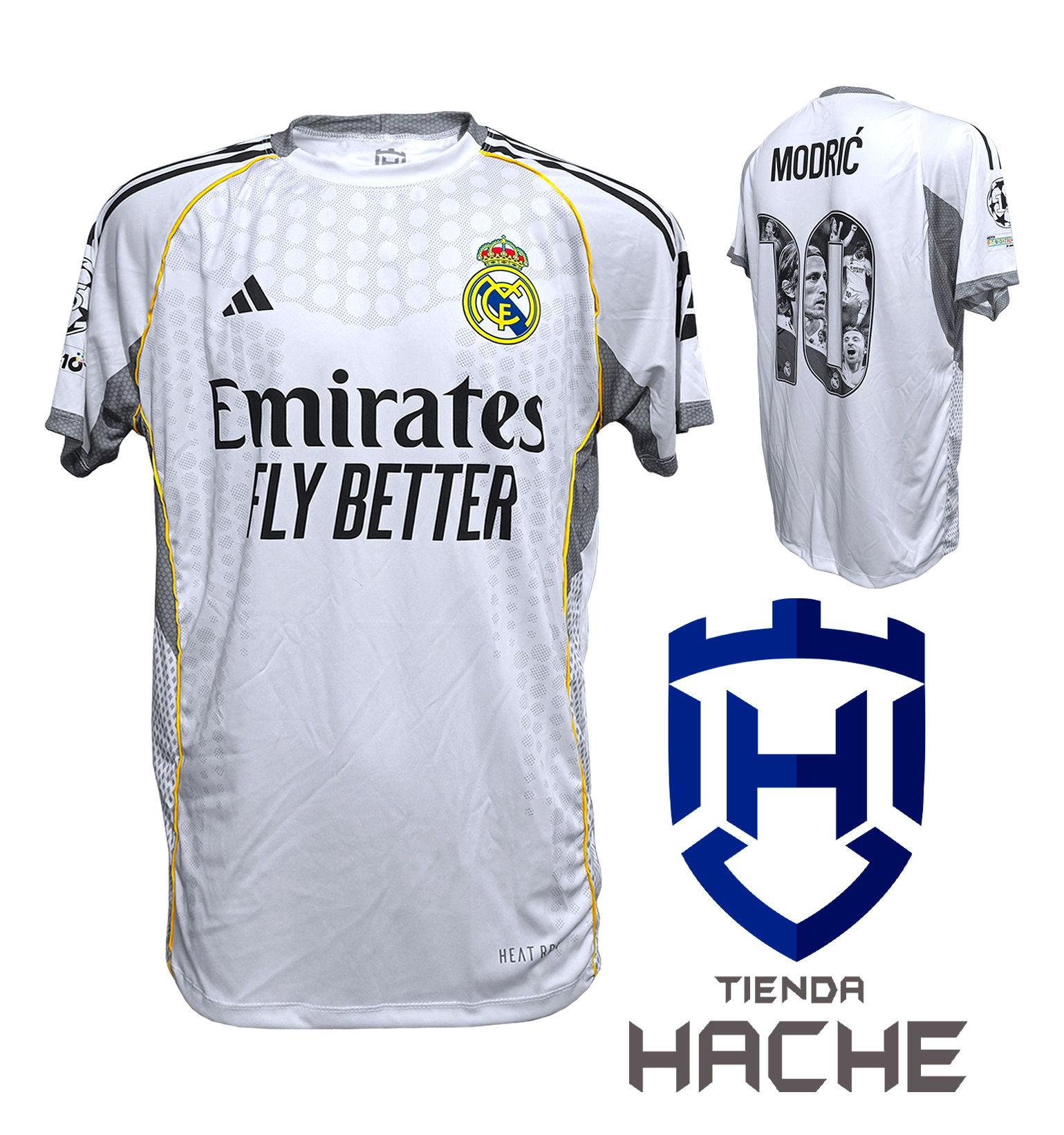 Camiseta Real Madrid Luka Modrić 25/26 (Primera Equipación)