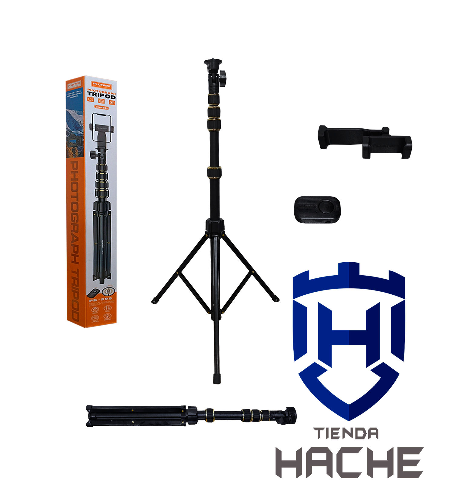 Tripode Plokama para Celular (2 metros de Alto)