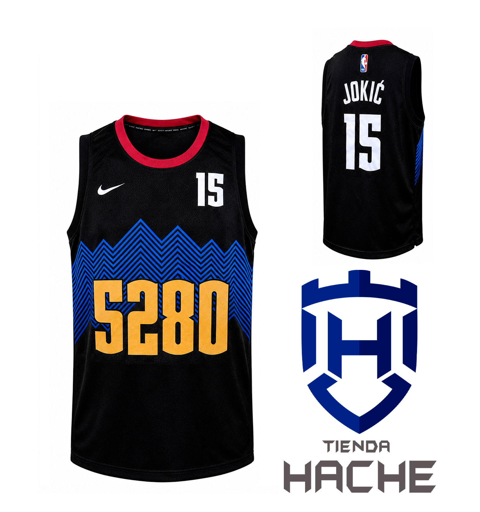 Camisola Denver 5280 Jokic
