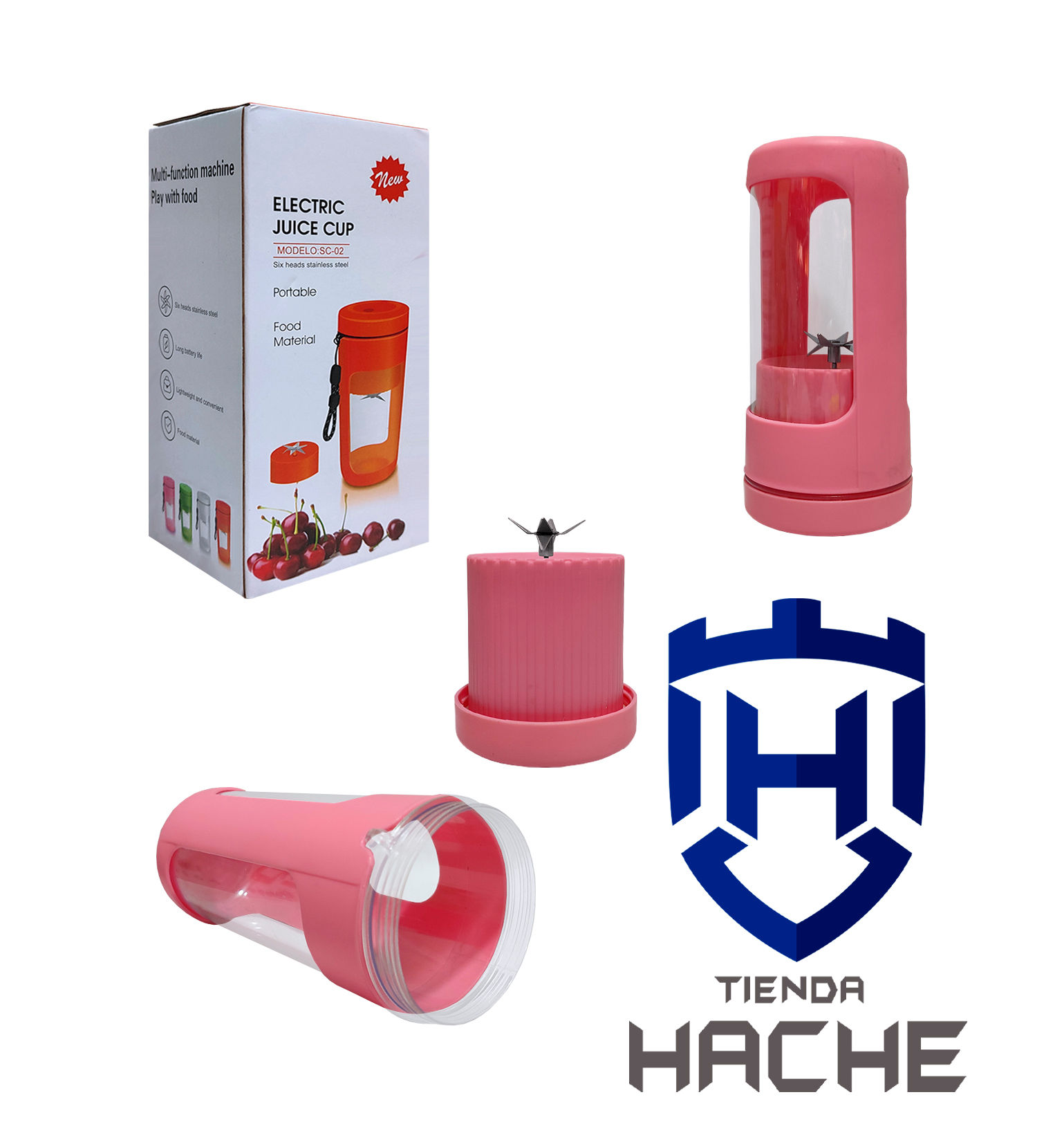 Vaso SC-02 Licuadora (Recargable)