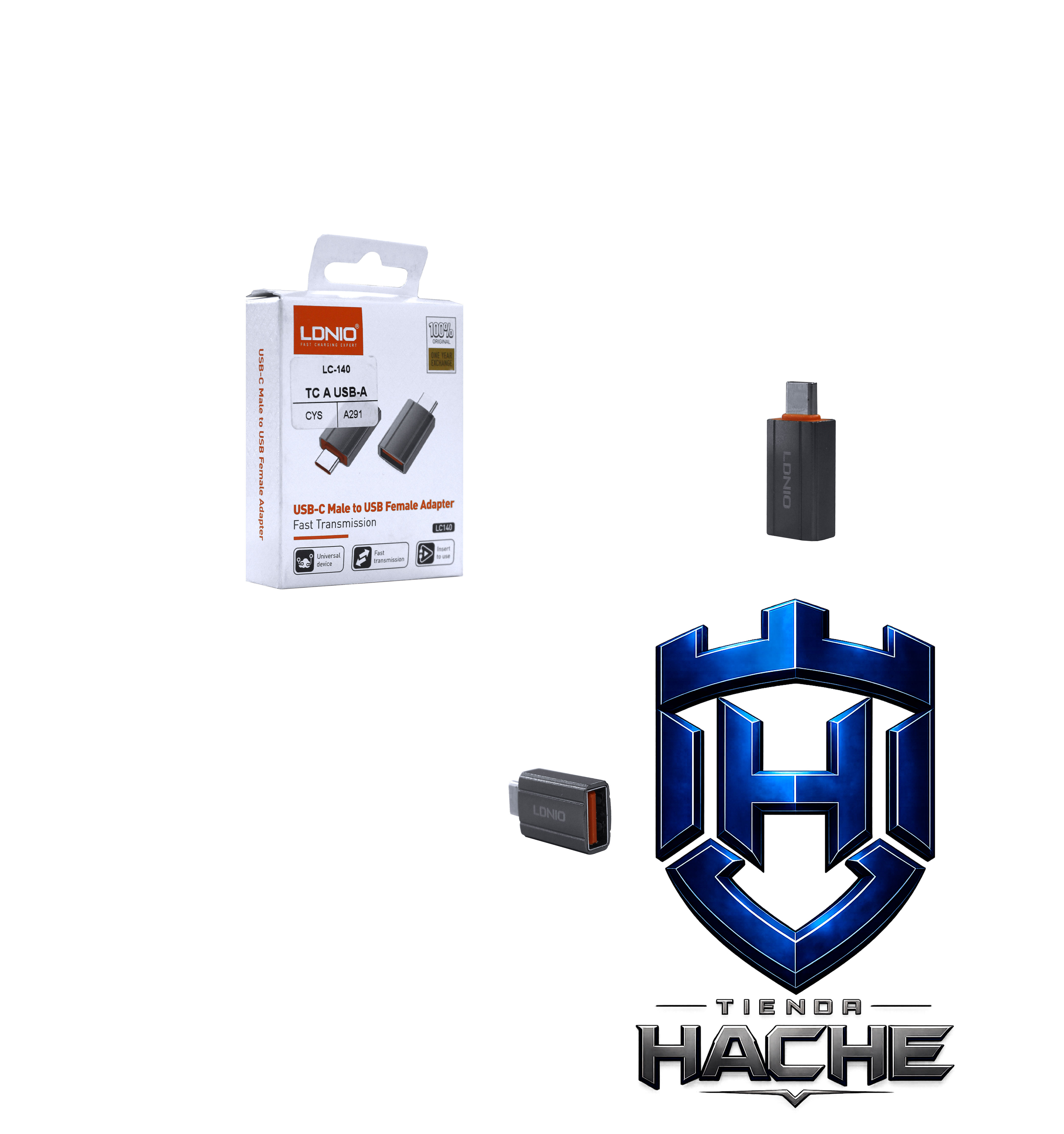 OTG LDNIO Tipo C a USB