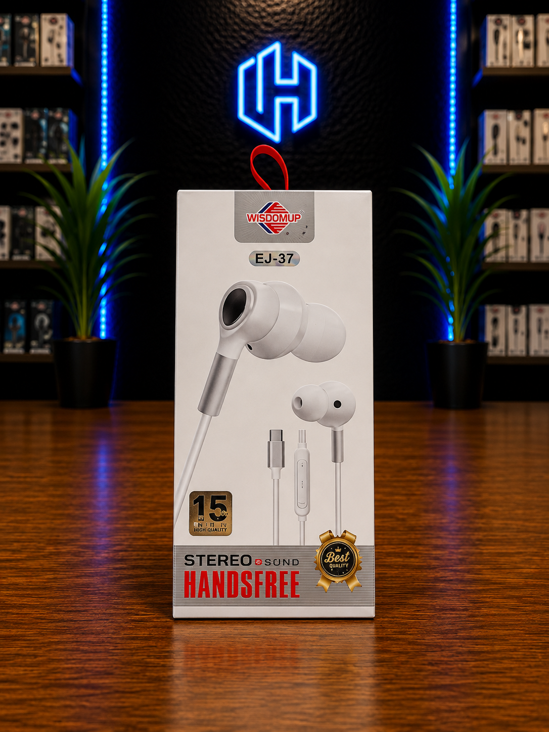 Auriculares Wisdomup EJ-37 Tipo C