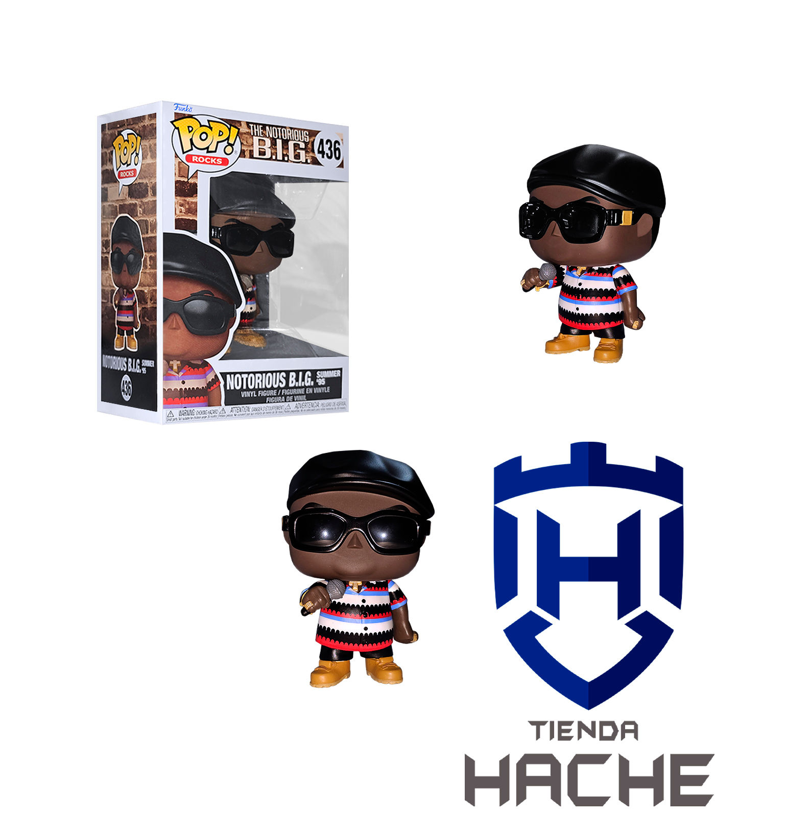 Funko Pop Notorious B.I.G Summer '95 Original #436