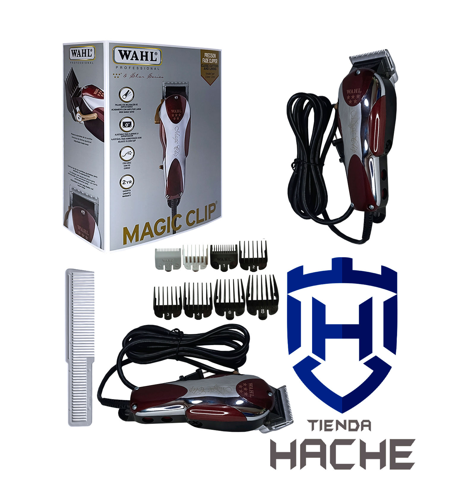 Maquina Wahl Magic Clip 5 Estrellas (Alàmbrica)