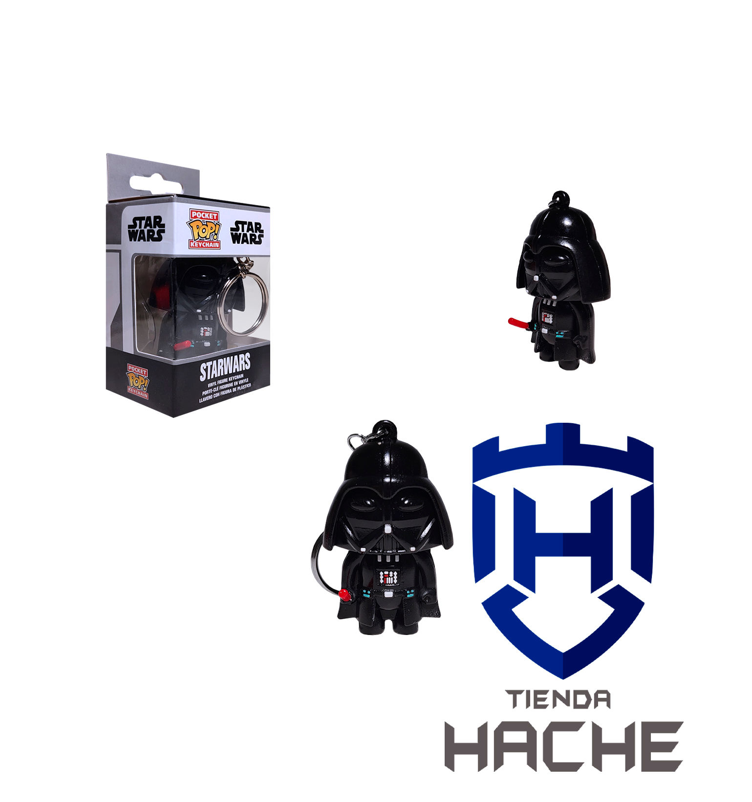 Llavero Darth Vader (Star Wars) Funko Pop