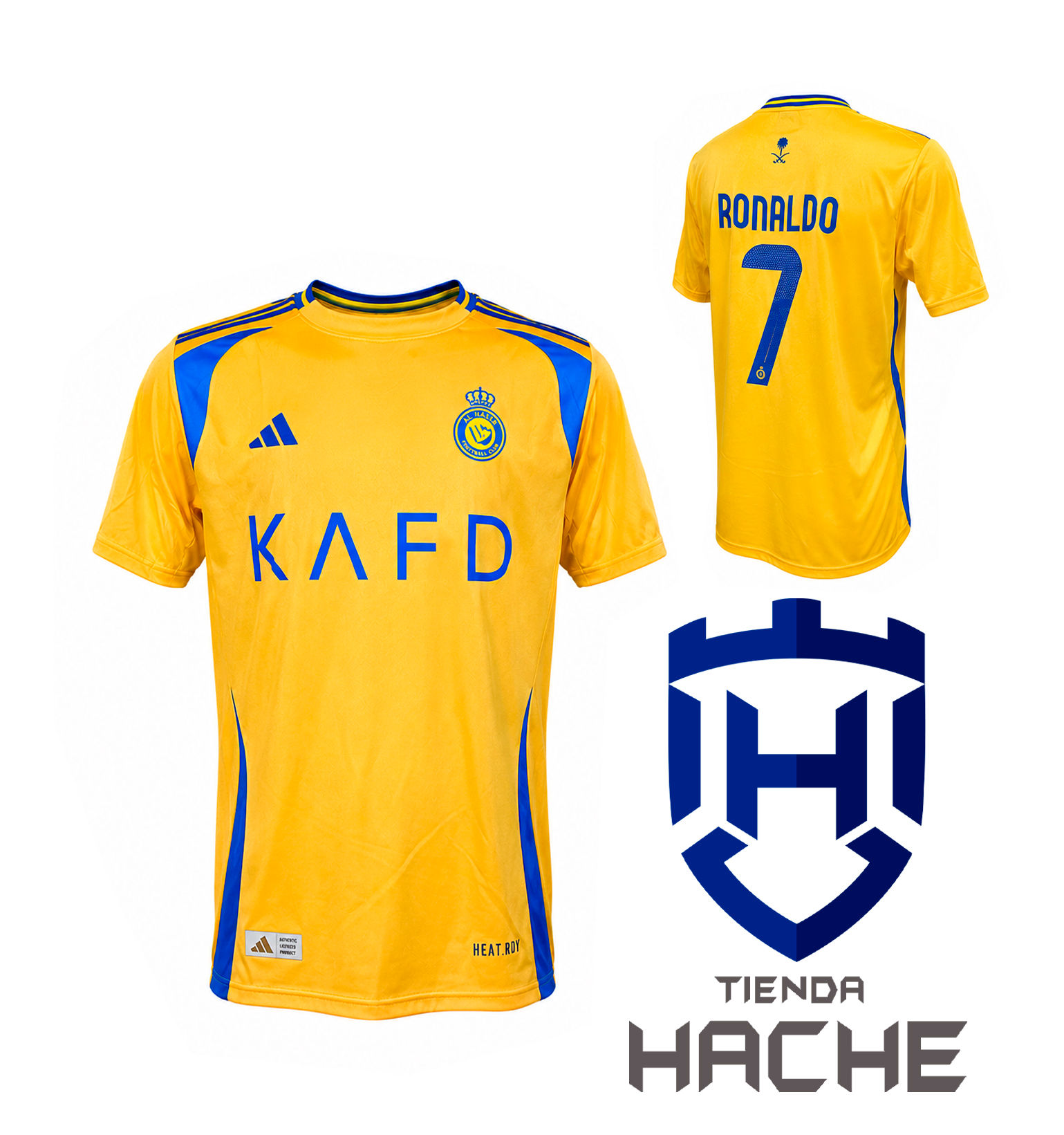 Camiseta Al Nassr FC Cristiano Ronaldo 24/25 (Primera Equipación)