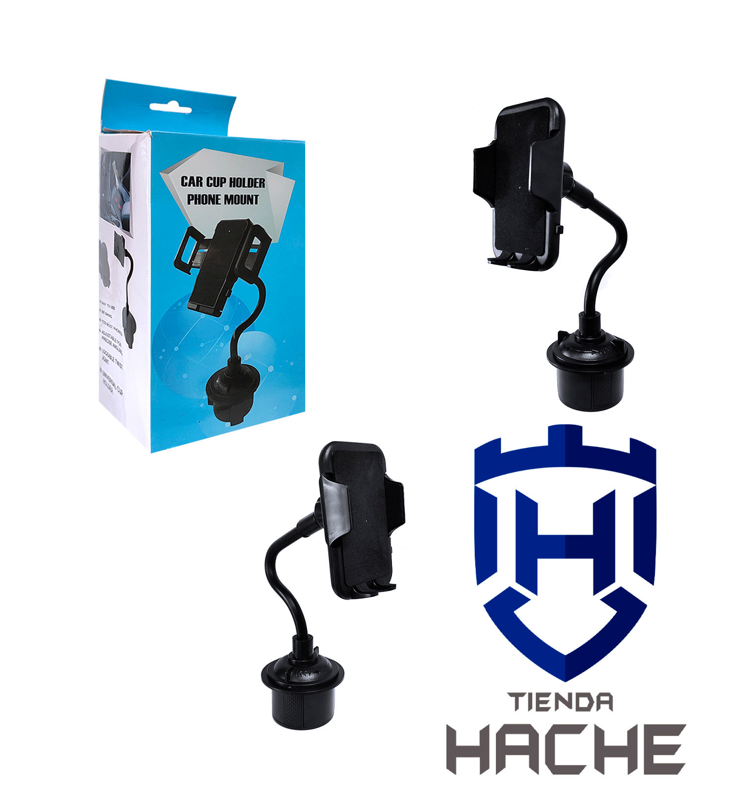 Soporte NYT7344 de Celular para Porta Vaso de Carro