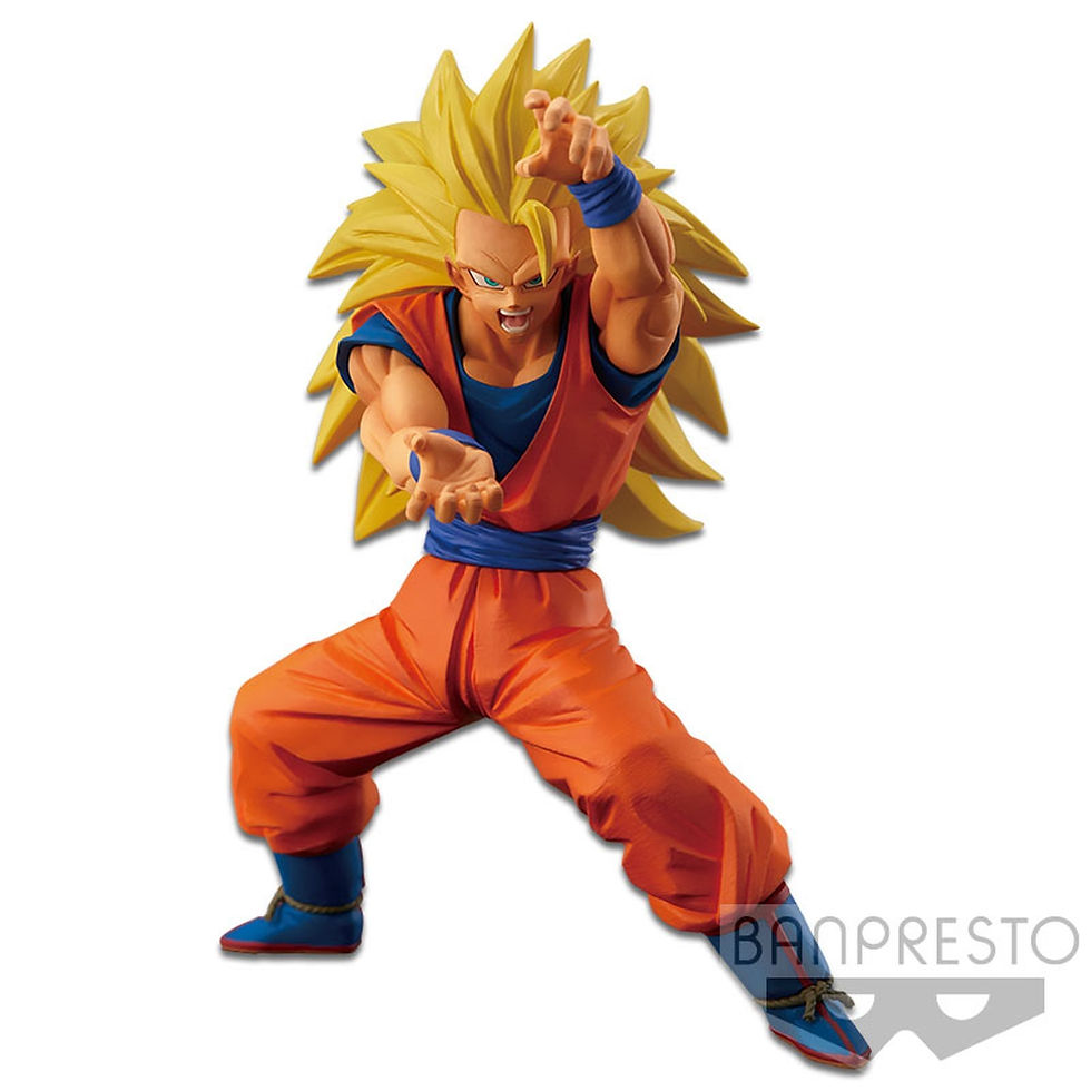 Thumbnail: BANPRESTO - Dragon Ball - Chosenshi Retsuden vol.4 Goku SSJ3 & Gohan SSJ