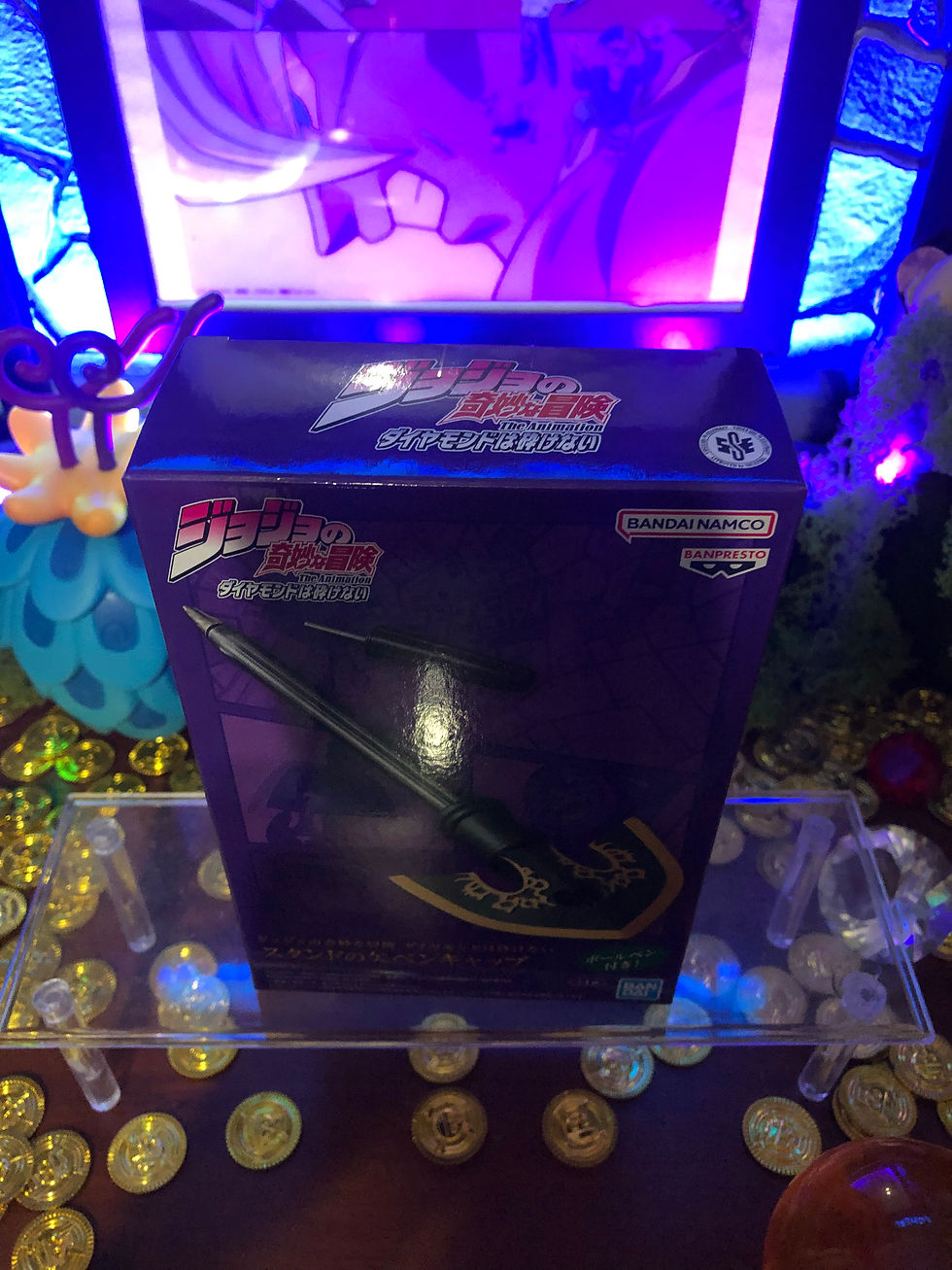 Miniature : JoJo's Bizarre Adv. - capuchon de stylo en forme de flèche (Stylo inclus)