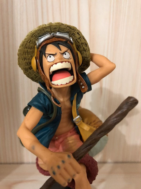 BANPRESTO - One Piece - Scultures Zoukeio Chojho Kessen IV vol.1  Luffy