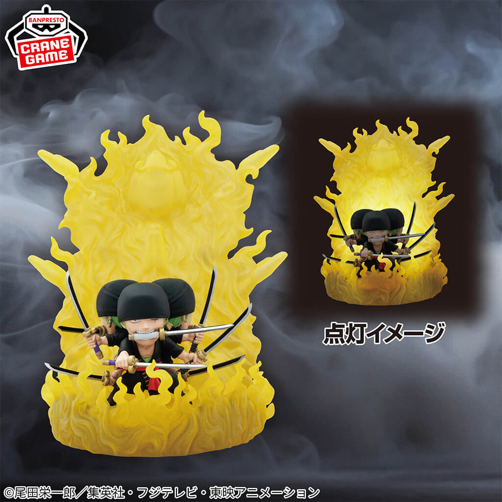 One piece - Lampe d'ambiance Zoro Roronoa Ashura style (Nine swords)