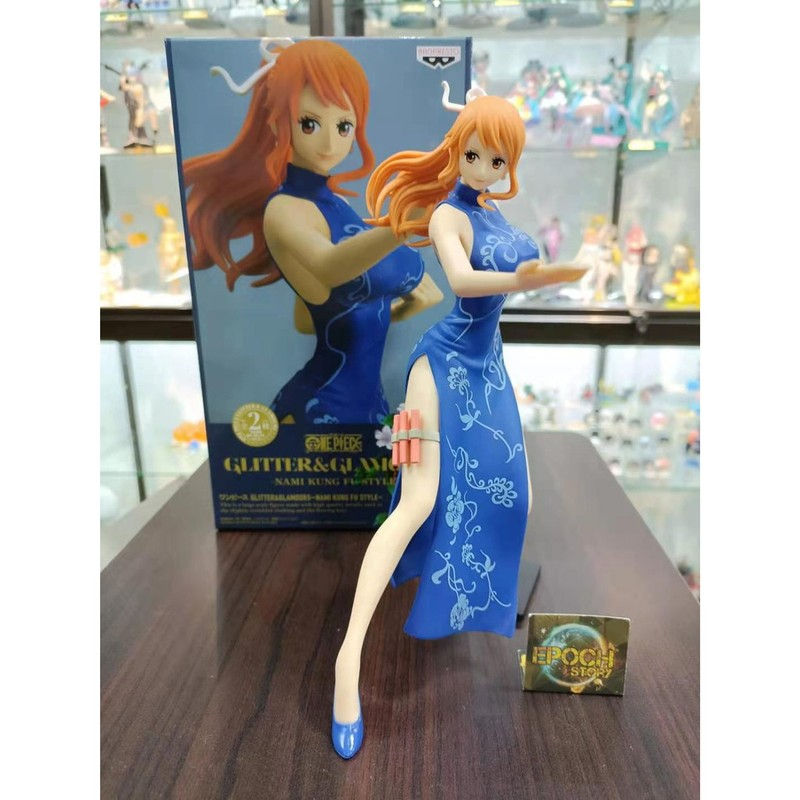 Thumbnail: BANPRESTO - One Piece - Glitter &amp; Glamours Nami Kung fu Style (Blue)