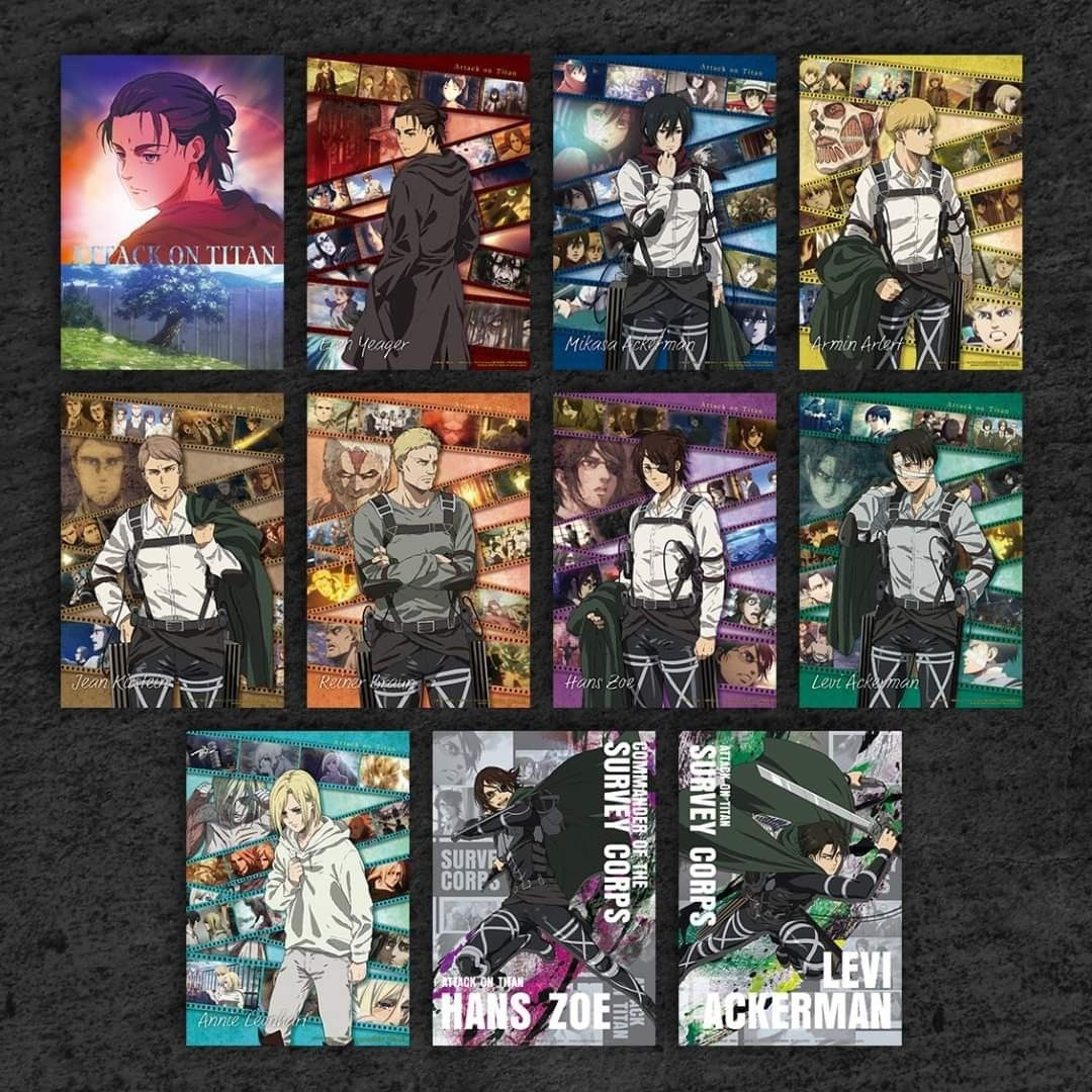 L'attaque des titans - Ichiban kuji In search of Freedom Visual Boards (G)